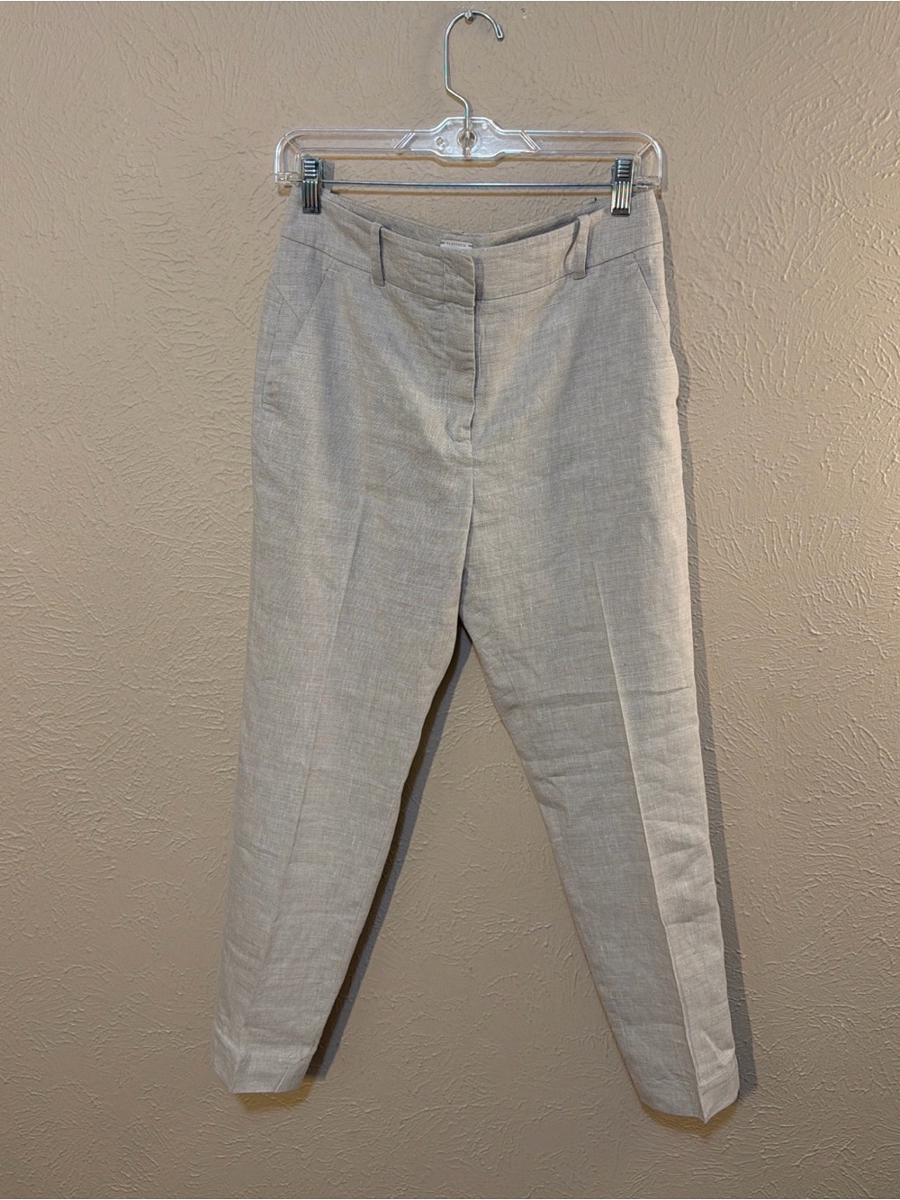 Eleventy Light Gray Tailored Dress Pants